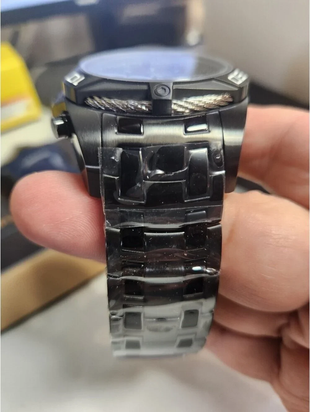 Invicta Bolt Tensora Men's Watch - 50mm, Black (34136)